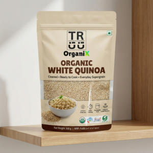 Organic White Quinoa Cleaned & Ready to Cook - 500 g Pack