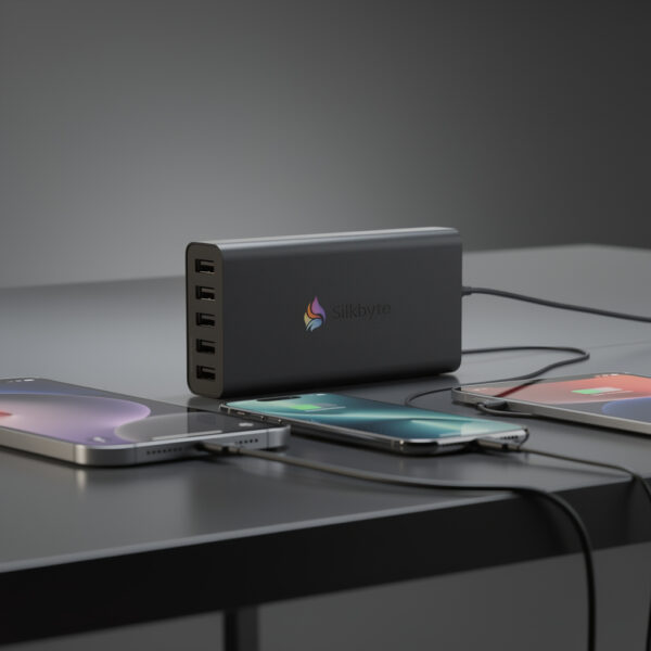 Multi-Port Charger – High-Speed Charging Solution with Advanced Safety Protection for Smartphones, Tablets & Accessories