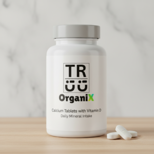 Calcium Tablets with Vitamin D for Daily Mineral Intake