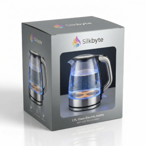 1.7L Glass Electric Kettle with LED Illumination