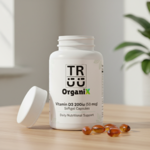 Vitamin D3 Softgel Capsules for Daily Nutritional Support