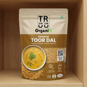 Premium Toor Dal Cleaned & Polished - 2 kg Pack